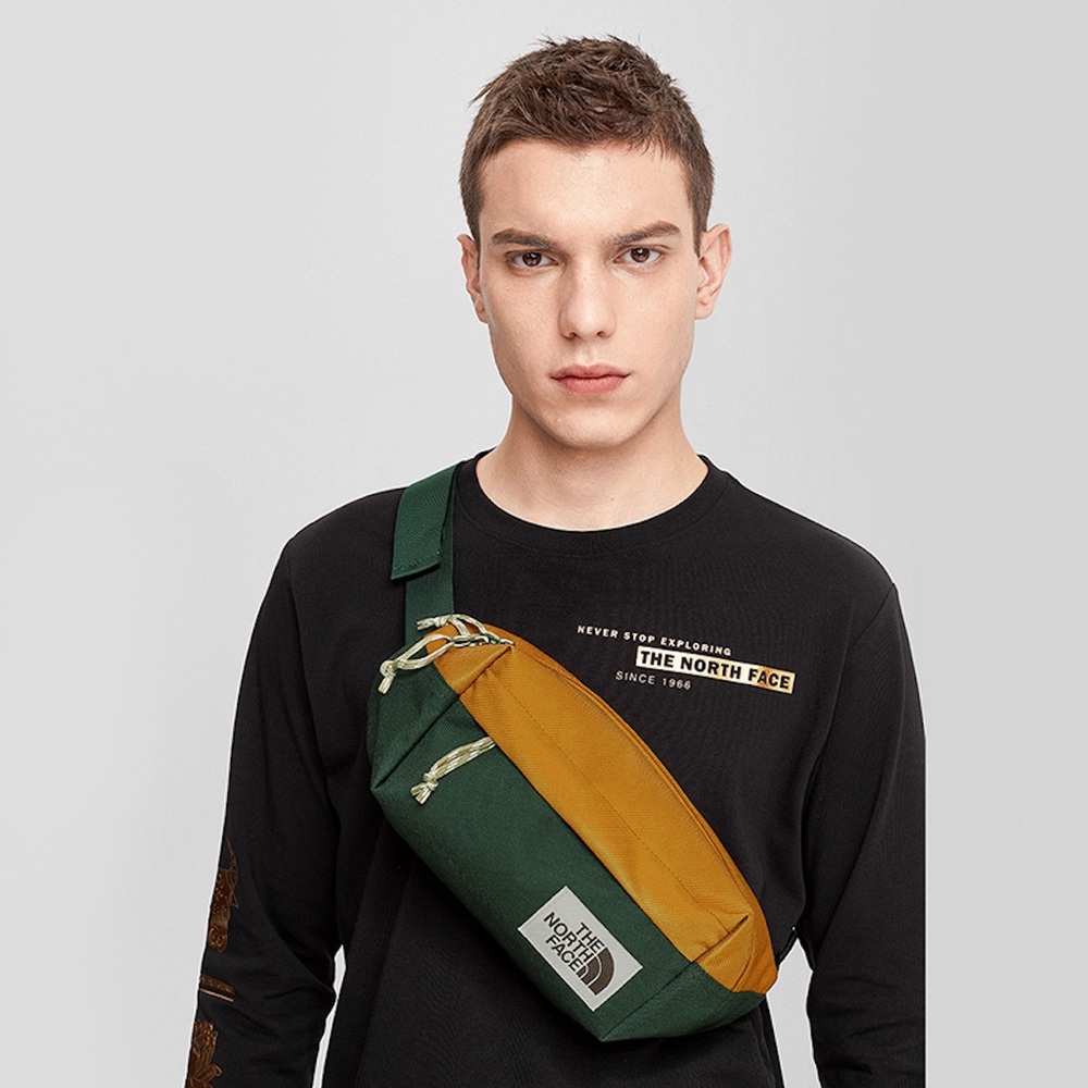 The North Face Lumbar Pack – Timber Tan / Canvas Green / Kelp Tan